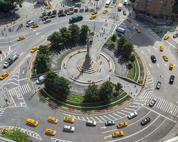 audioguida Columbus Circle